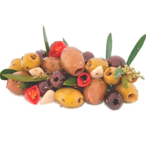 OLIVES MCHERMEL - (250G) - زيتون مشرمل 